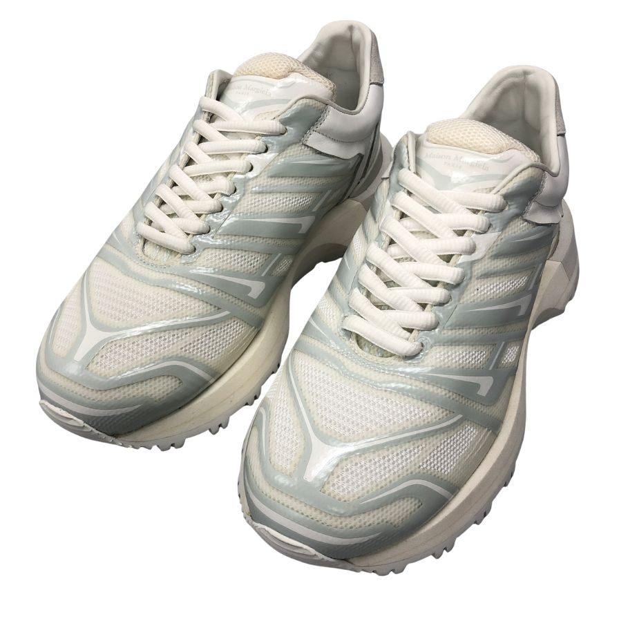 メゾンマルジェラ スニーカー S57WS0477 メンズ ホワイト系 サイズ40 Maison Margiela 約25.0cm【AFD8】