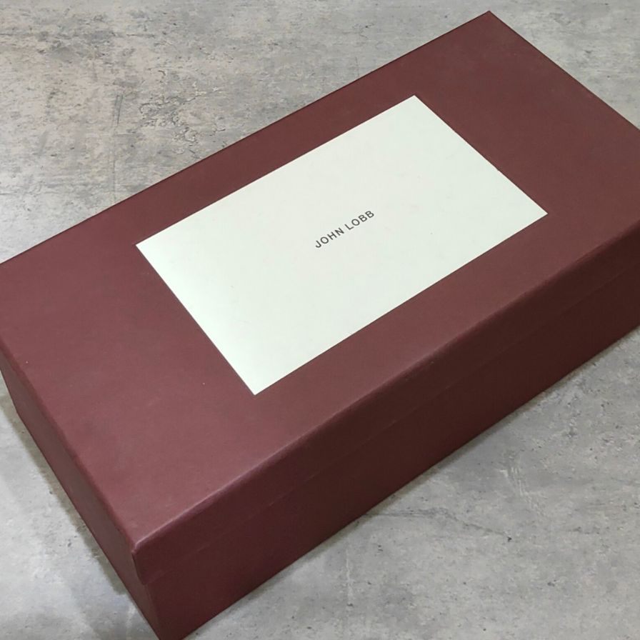 ジョンロブ レザーシューズ ソーントン SAUNTON カーフ 7000ラスト ライトブラウン サイズUK6E JOHN LOBB ビジネスシューズ 約24.5cm【LA】【中古】