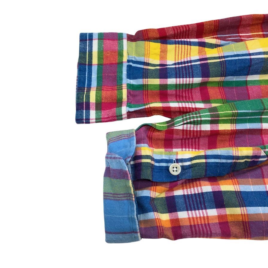 ポロ ラルフローレン ウエスタンシャツ チェック マルチカラー メンズ サイズXL Polo Ralph Lauren【LA】