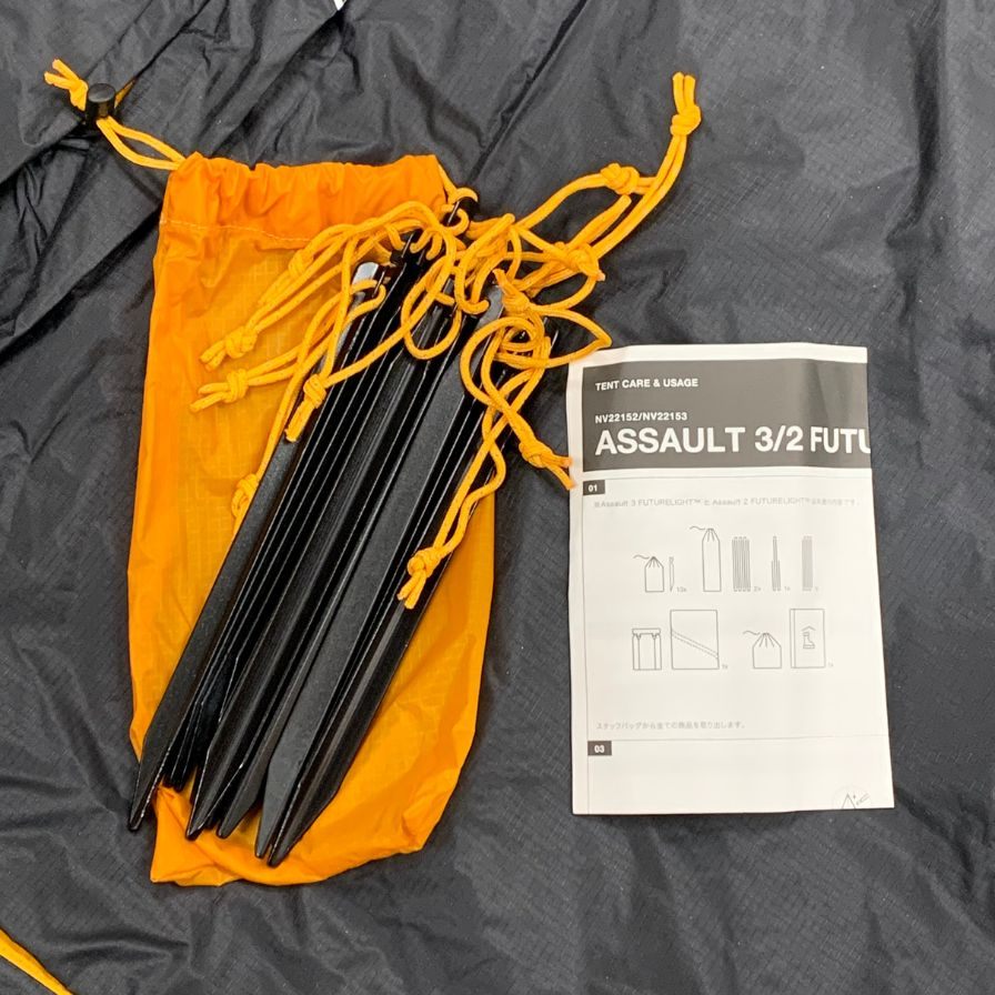 ザ ノースフェイス テント アサルト3フューチャーライト NV22152 サミットゴールド THE NORTH FACE【AFI1】【中古】