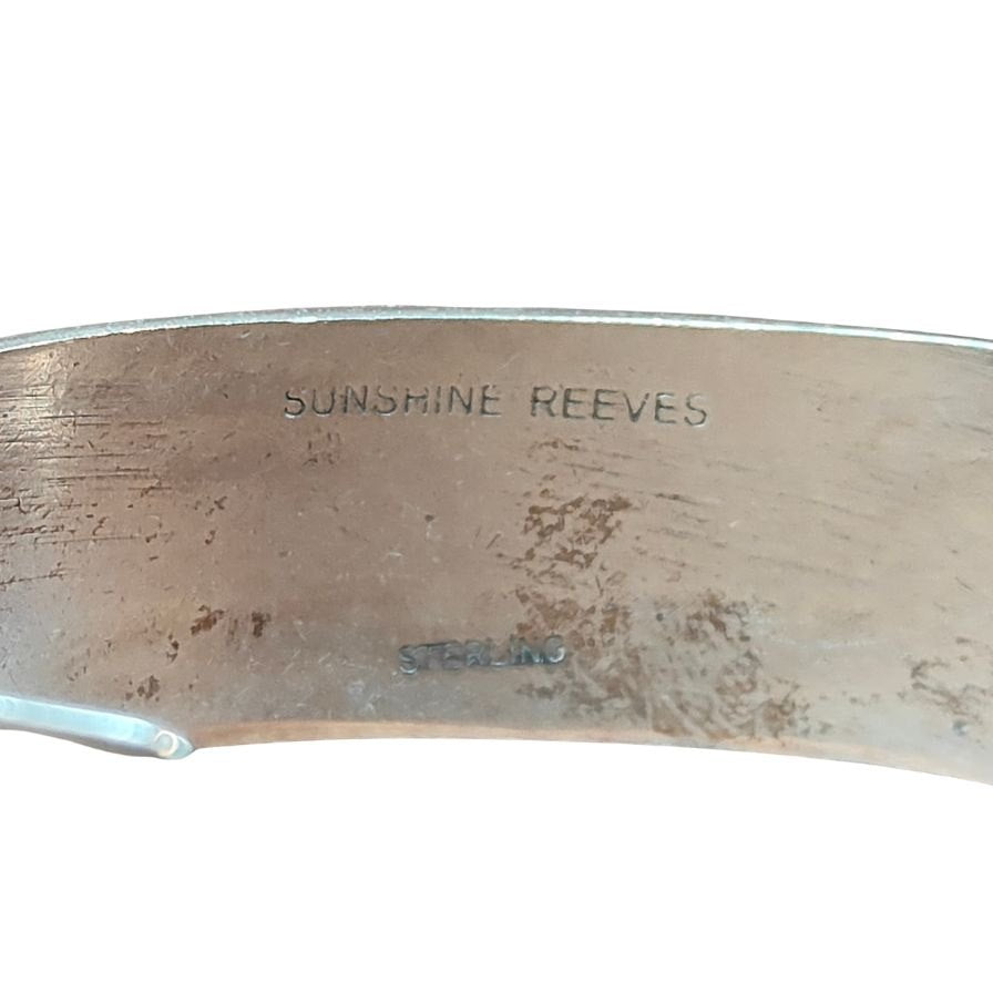 サンシャインリーブス ビームスプラス別注 バングル ナバホ スター sv925 シルバー メンズ SUNSHINE REEVES BEAMS PLUS +