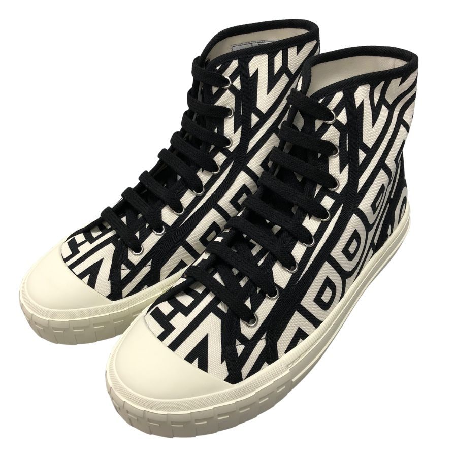 FENDI Fendi Domino ドミノ FFロゴ ハイカットスニーカー FENDI Fendi Domino ドミノ FFロゴ ハイカットスニーカー