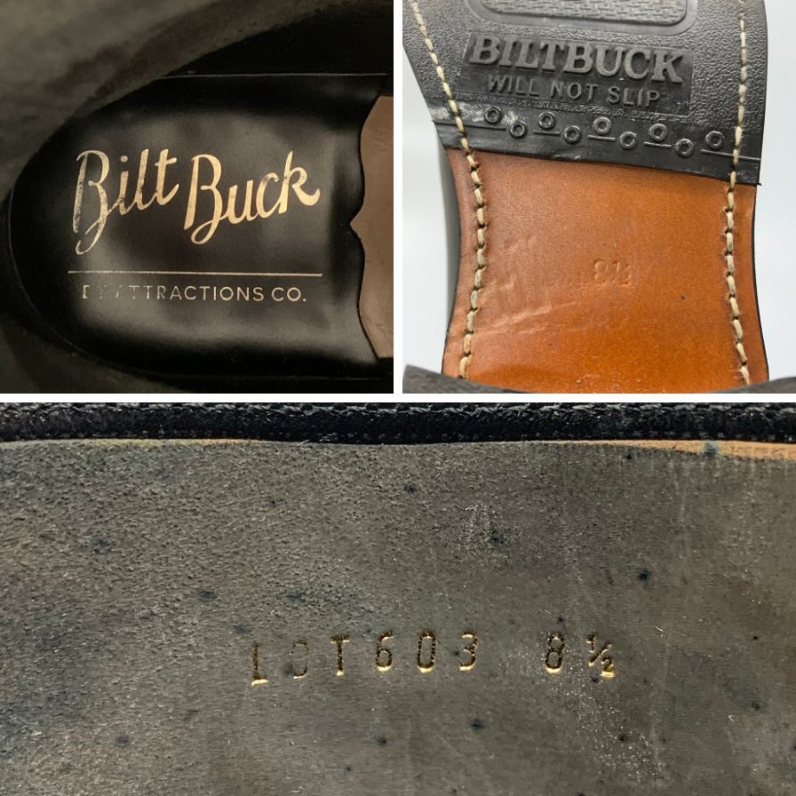 アトラクションズ ビルトバック エンジニアブーツ 603 レザー ブラック メンズ サイズ8.5 ATTRACTIONS BILTBUCK THE PIONEER GUIDI HORSEBUTT 約26.5cm【AFD4】