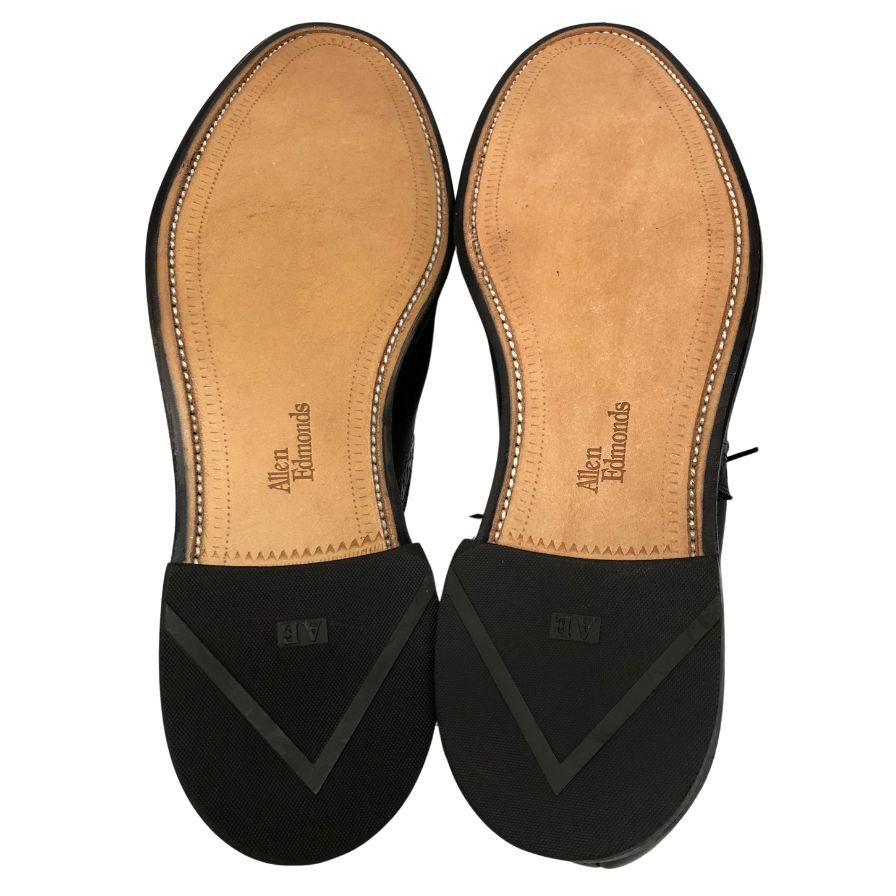 アレンエドモンズ レザーシューズ 6165 Strand パンチドキャップ バーガンディ メンズ サイズ11 Allen Edmonds 約29.0cm【AFD8】