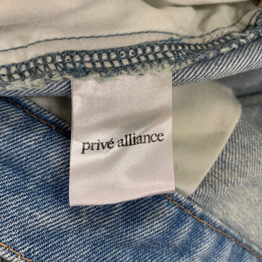 プリヴェ アリアンス デニムパンツ コットン メンズ サイズM ブルー prive alliance 【AFB35】