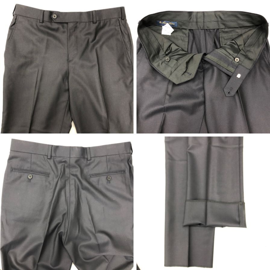 美品◆ブルックスブラザーズ スーツ セットアップ クラシック メンズ サイズ38SHT 32W ネイビー BROOKS BROTHERS 【AFA4】