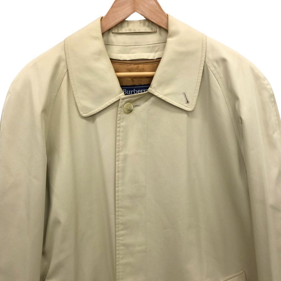 中古◆バーバリー バルカラーコート 90S 旧タグ ライナー付き ベージュ メンズ サイズ表記なし Burberry 【AFB43】
