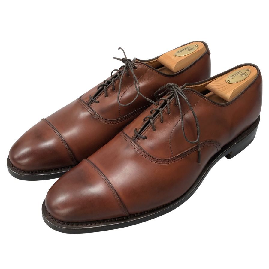 【最終値下げ】Allen EdmondsUチップエプロンダービーシューズ27cm 70s 70年代 80s 80年代 アレンエドモンズ 革靴│ヴィテージ古着