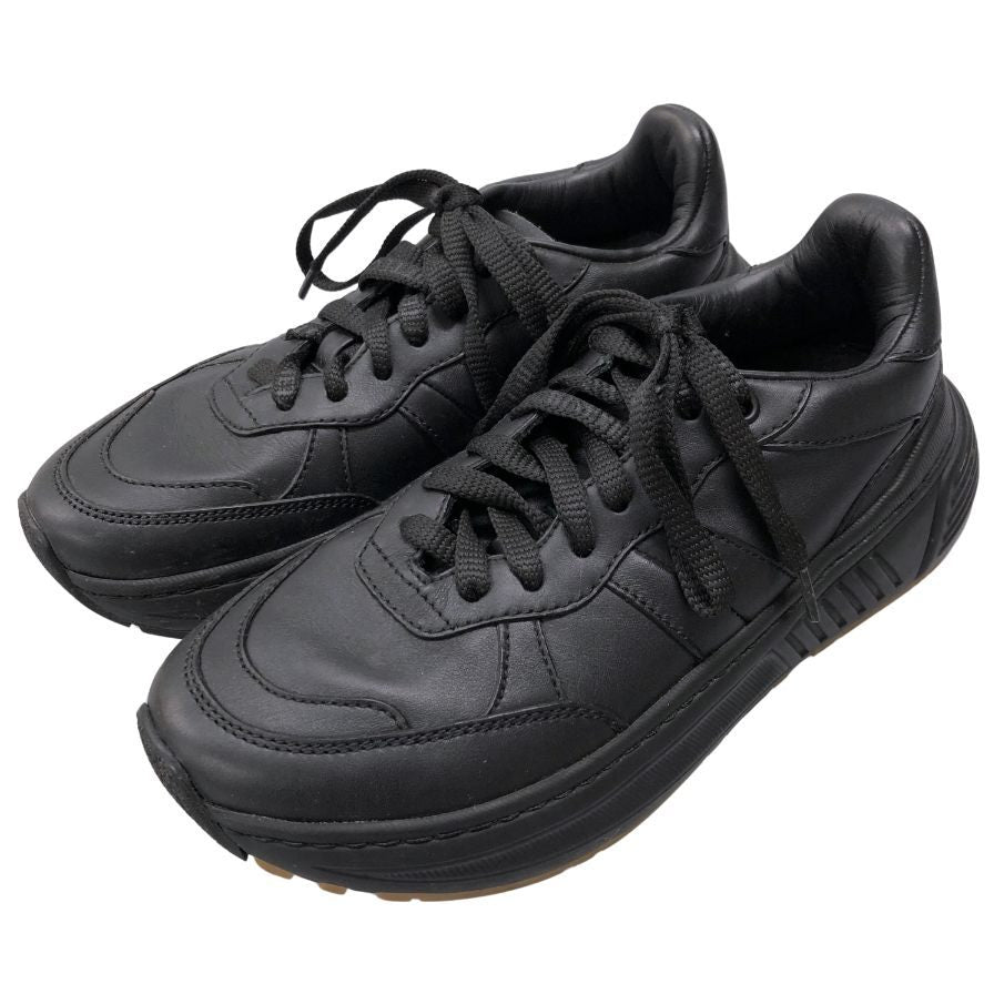 ボッテガヴェネタ ローカットスニーカー スピードスター ロゴ レザー サイズ36.5 レディース BOTTEGA VENETA 約23.0cm【AFC4】