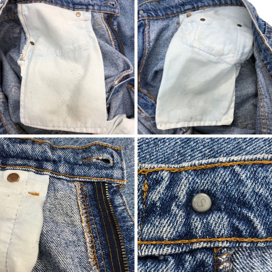 リーバイス デニム 550 90年代 USA製 インディゴ メンズ サイズW34 L32 LEVI’S 【AFB34】