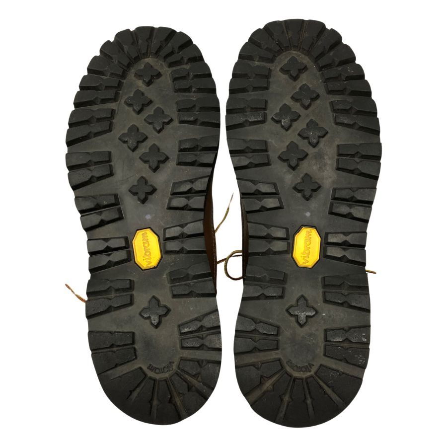 ダナー レースアップブーツ ダナーライト 30420X レザー キャンバス ビブラム ブラウン メンズ サイズUS7 Danner Vibram 約25.0cm【AFD4】