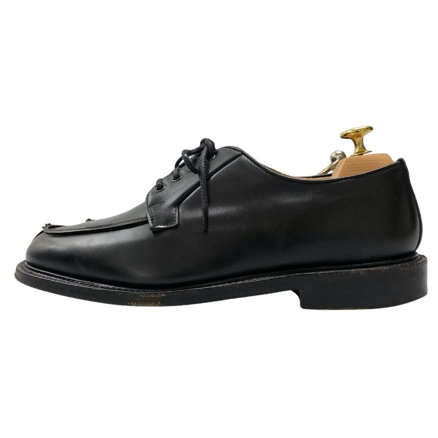 トリッカーズ レザーシューズ Uチップ 3617 レザー ブラック メンズ サイズ 8.5 TRICKER'S STUART 約27.0cm【AFD14】