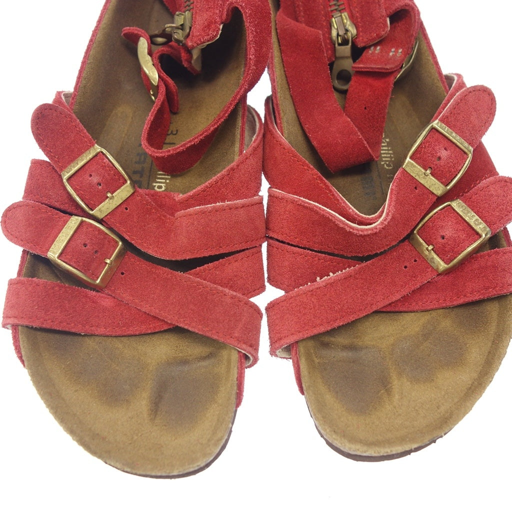 中古◆スリー ワン フィリップ リム × ビルケンシュトック タタミ サンダル メンズ レッド サイズ43 28cm相当 3.1 Phillip Lim for Tatami Birkenstock【AFC1】