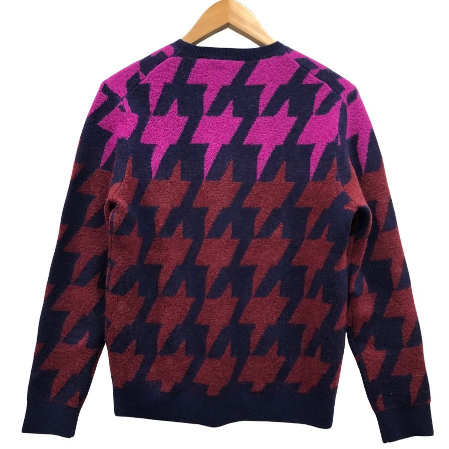 美品◆ポールスミス ロングスリーブニット 総柄 モヘア メンズ サイズM Paul Smith 【AFB3】