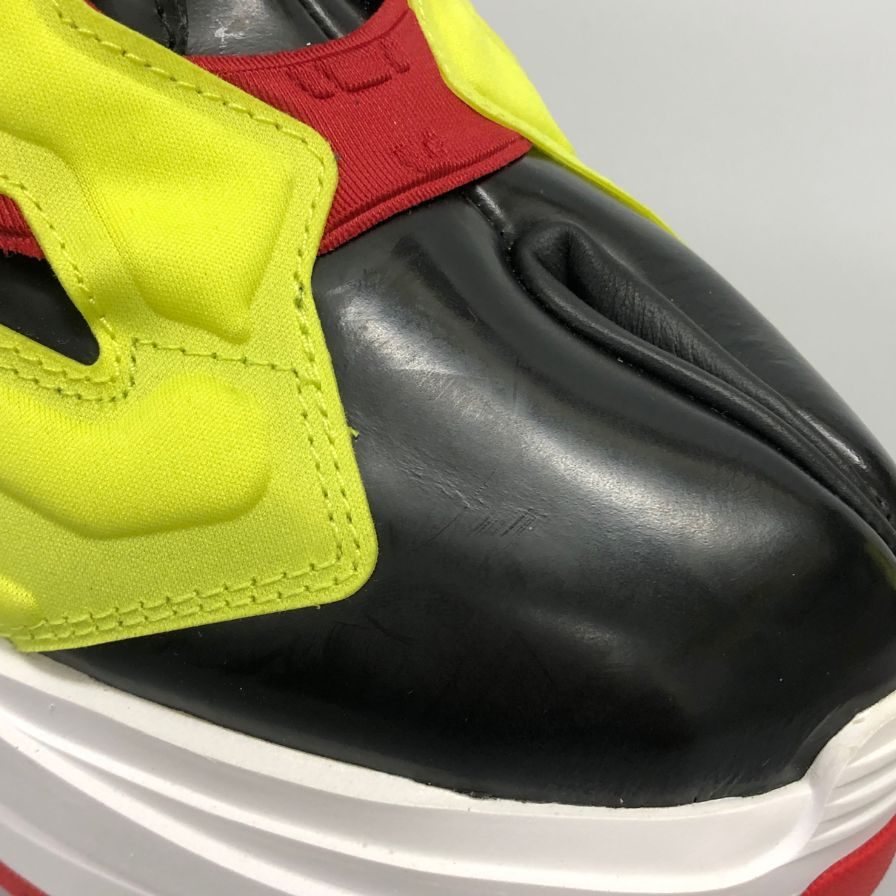 メゾンマルジェラ リーボック スニーカー Tabi Instapump Fury Hi S34WU0024 イエロー系 レディース サイズ41 Maison Margiela Reebok 約26.0cm【AFD8】