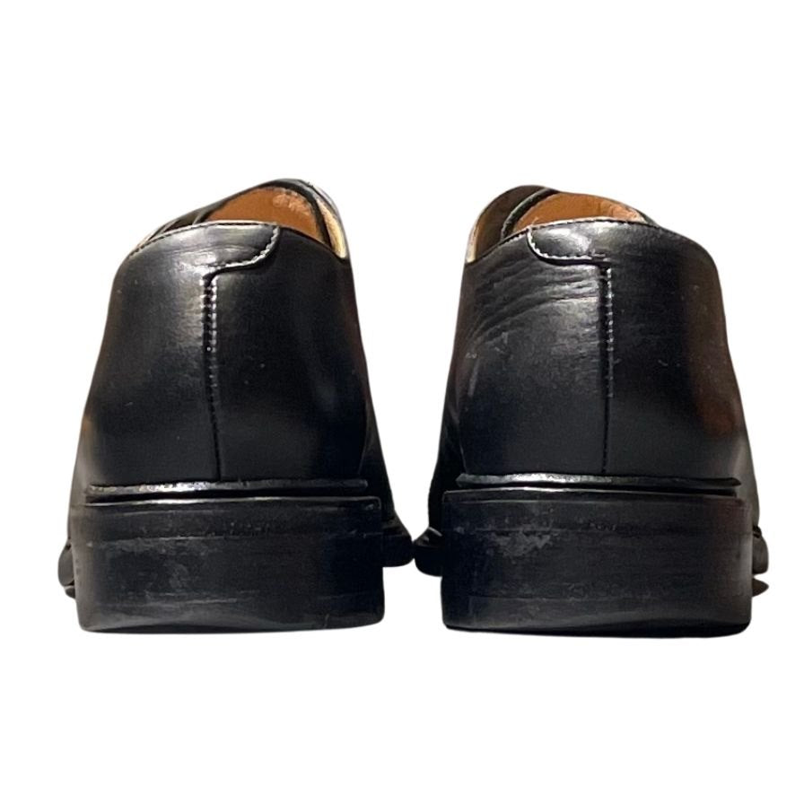 パラブーツ レザーシューズ ルソー Uチップ カーフ メンズ サイズUK7.5 ブラック PARABOOT ROUSSEAU ビジネスシューズ 約26.5cm【LA】【中古】