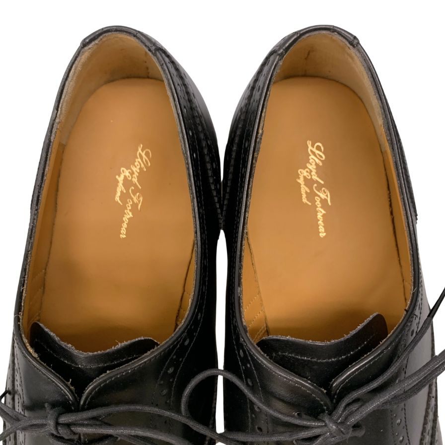 ロイドフットウェア レザーシューズ 2826ER01 ウイングチップ ブラック メンズ サイズ 9.5 Lloyd Footwear 約28.0cm【AFD1】