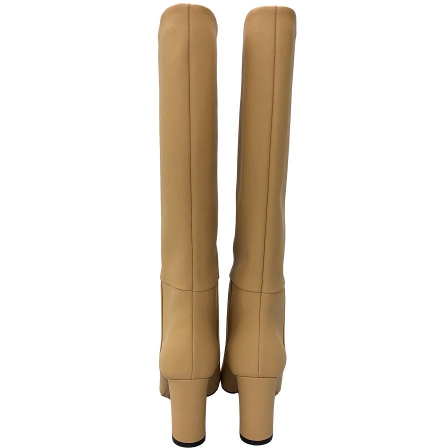 ペリーコ ブーツ ハイヒール APEMA80 レザー サイズ35 ベージュ系 レディース PELLICO 約21.5cm【AFD15-2】