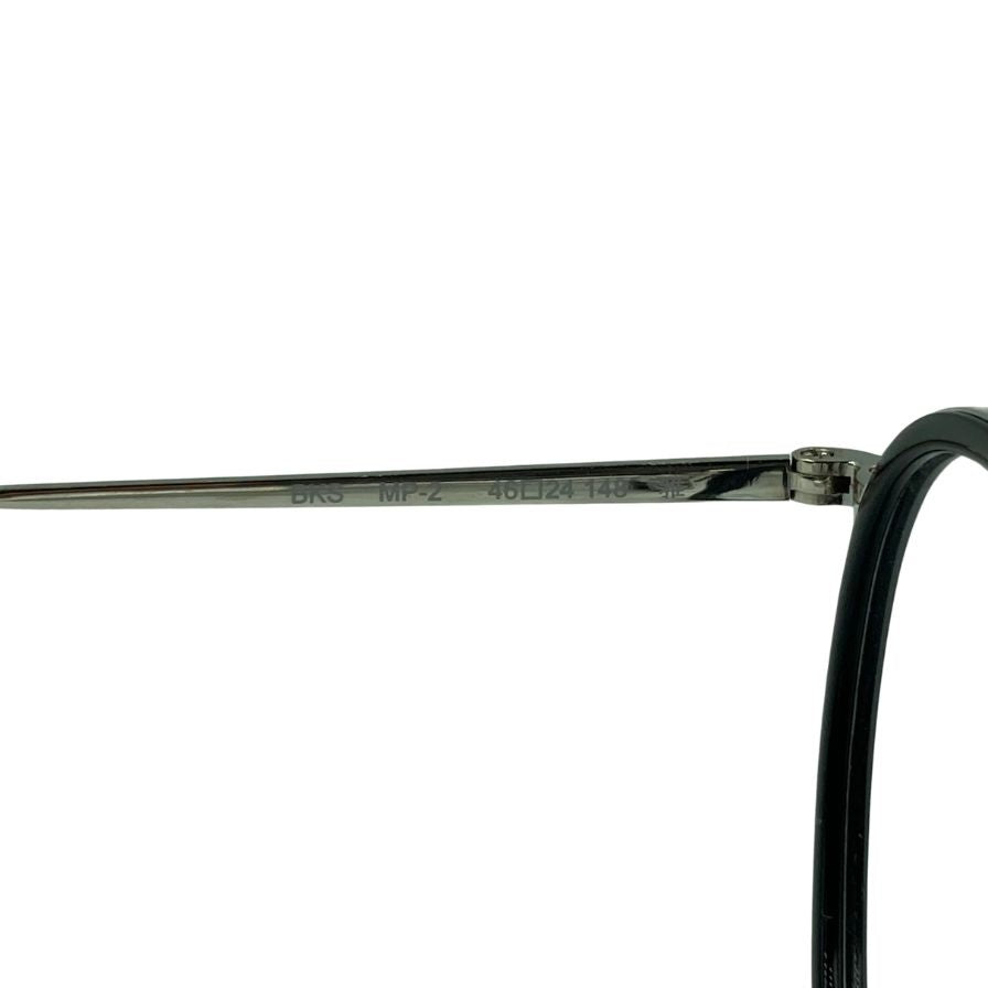 オリバーピープルズ メガネ サングラス MP-2 雅 46□24-148 黒×シルバー OLIVER PEOPLES【AFI2】