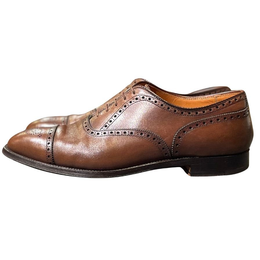 オールデン レザーシューズ 913 セミブローグ ブラウン メンズ サイズUS11.5D ALDEN ビジネスシューズ 約29.0cm【LA】【中古】