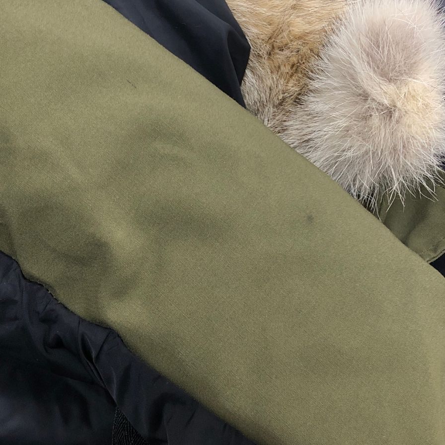 極美品◆カナダグース ミスティーク ダウンコート 3035L レディース カーキ サイズM CANADA GOOSE Mystique 【AFA14】