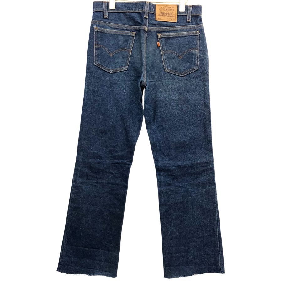 リーバイス デニム 517 90S ボタン裏575 インディゴ メンズ サイズ W33 L38 LEVI’S 【AFB38】