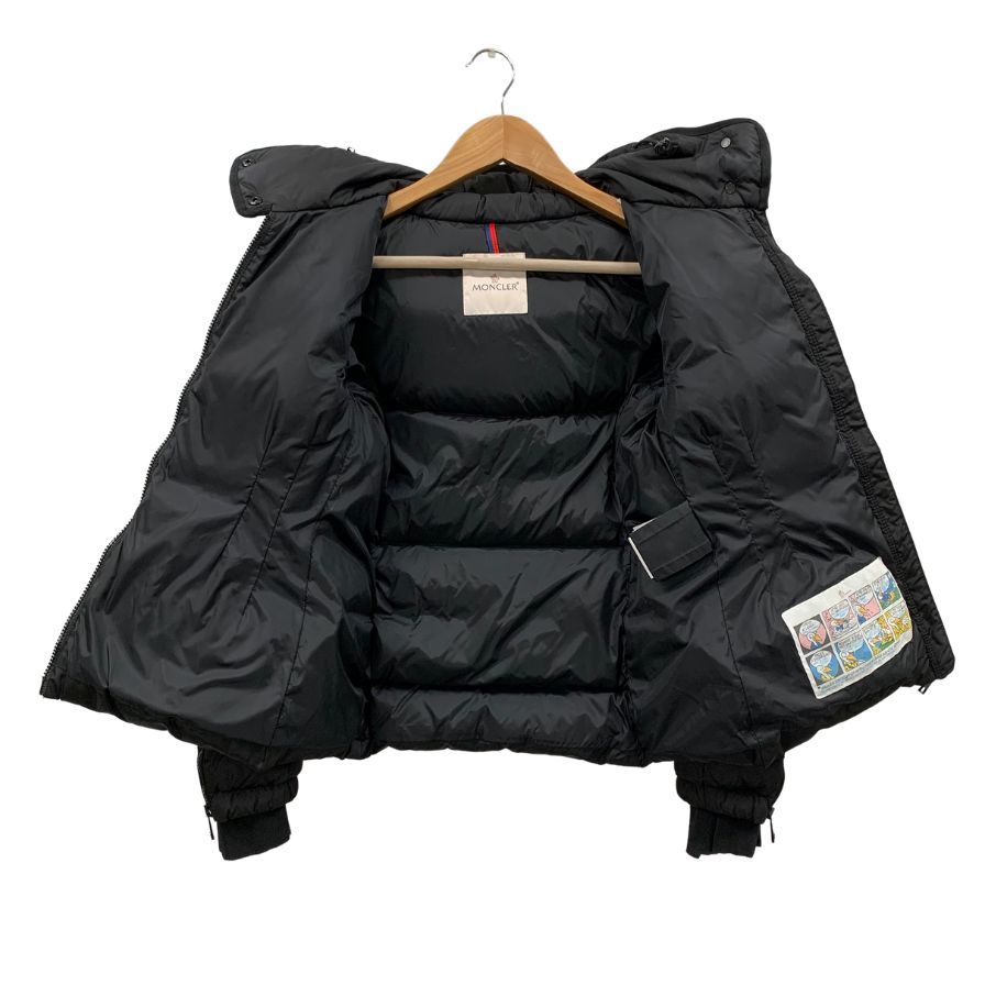美品◆モンクレール 18AW ダウンジャケット D20934696605 54155 ベチュラ ブラック レディース サイズ0 MONCLER BETULA 【AFB20】