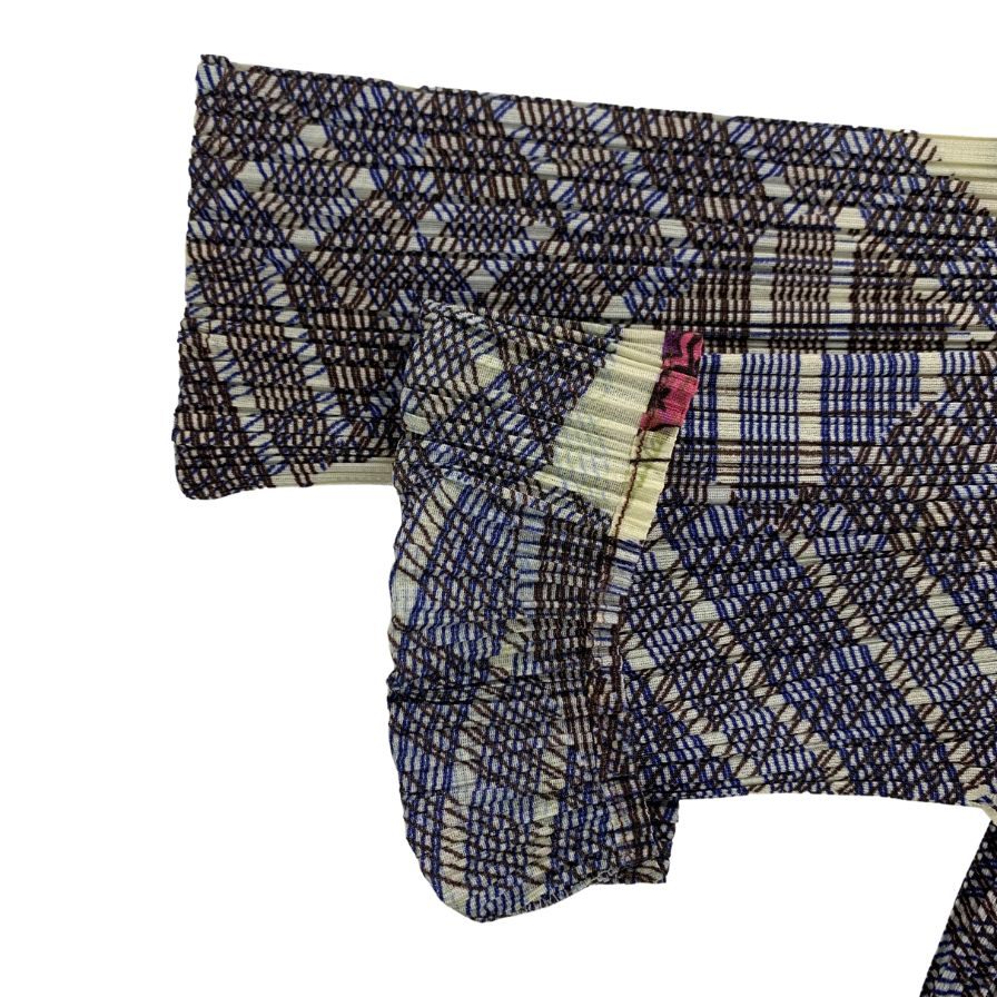 プリーツプリーズ イッセイミヤケ セットアップ トランプ柄 レディース サイズ3 PP73-JH796 PP73-JJ793 PLEATS PLEASE ISSEY MIYAKE【AFB7】