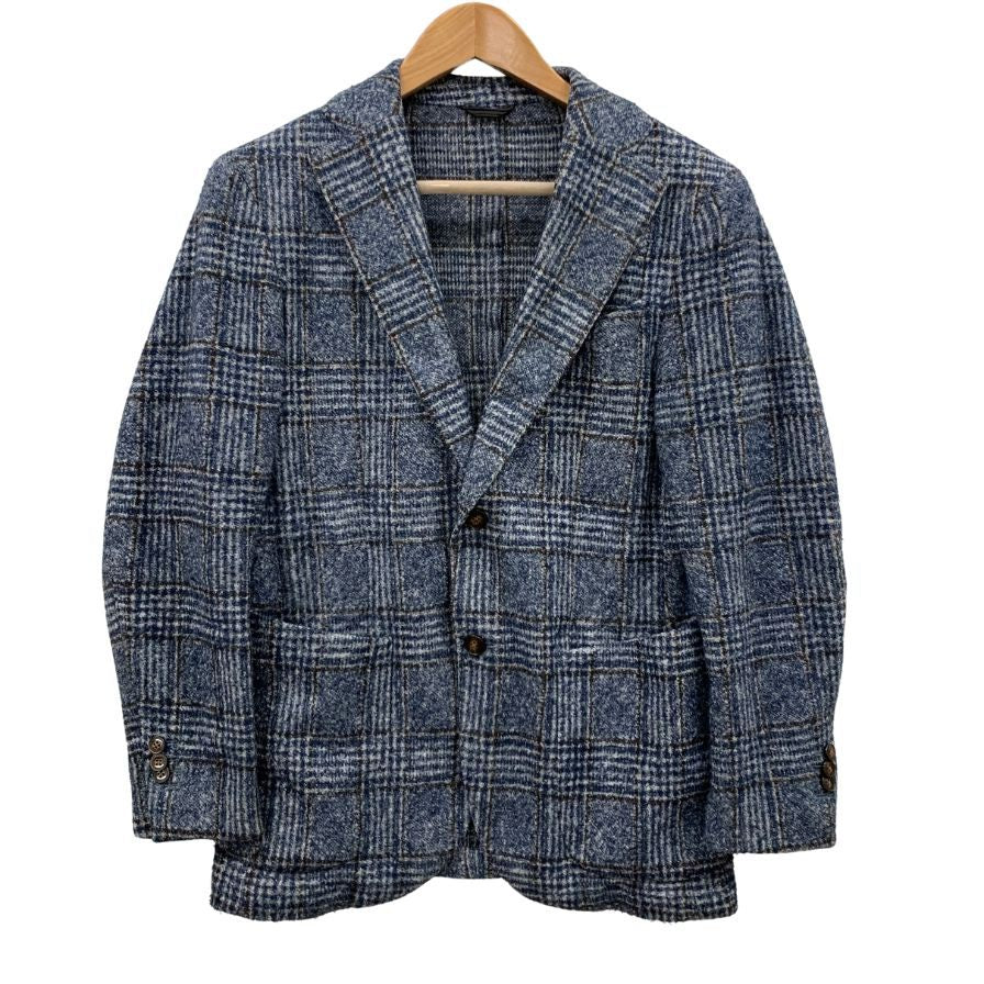 中古◆エルビーエム 1911 メンズ 2B ダンディジャケット リミテッド エディション アクリル&ウール混 サイズ48 ブルー系 L.B.M. 1911 【AFB4】