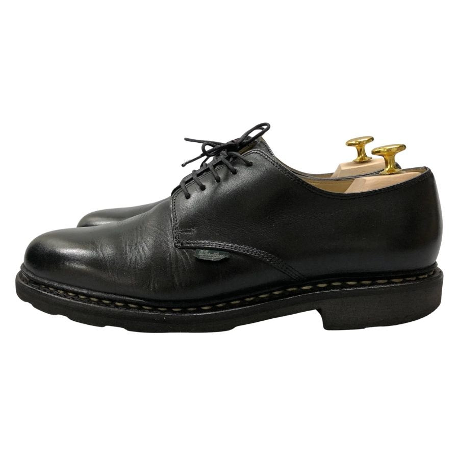 パラブーツ レザーシューズ プレーントゥ アルル カーフ メンズ サイズUK8 ブラウン PARABOOT ARLES ビジネスシューズ 約26.5cm【LA】【中古】