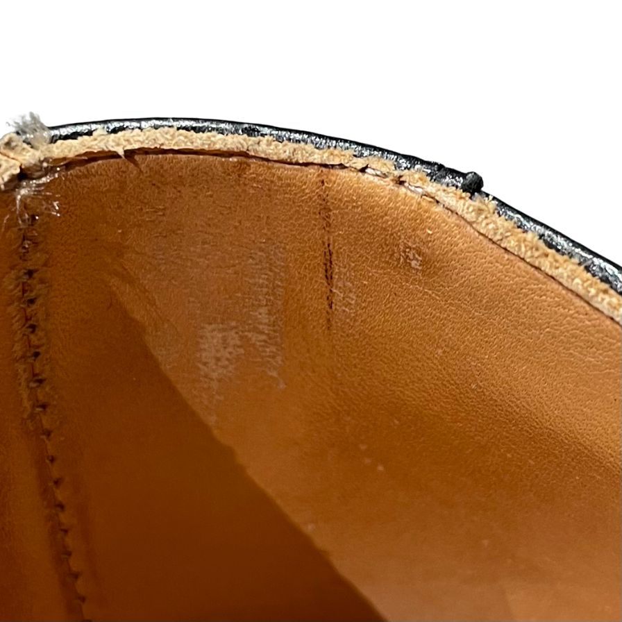 アルフレッド サージェント ウイングチップ ブラック グレインレザー メンズ サイズUK7D Alfred Sargent ビジネスシューズ 約25.5cm【LA】【中古】