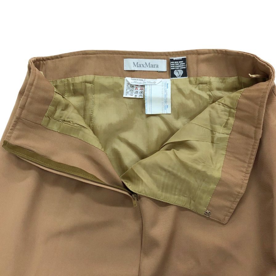 マックスマーラ タイトスカート カーキ レディース サイズ42 MAX MARA【AFB7】