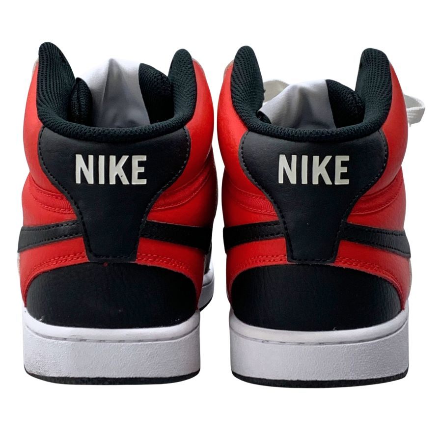 ナイキ コート ビジョン ミッド サテンレッド メンズ サイズ28.0 DM1186-600 Nike Court Vision Mid White Red Black 約28.0cm【AFC47】