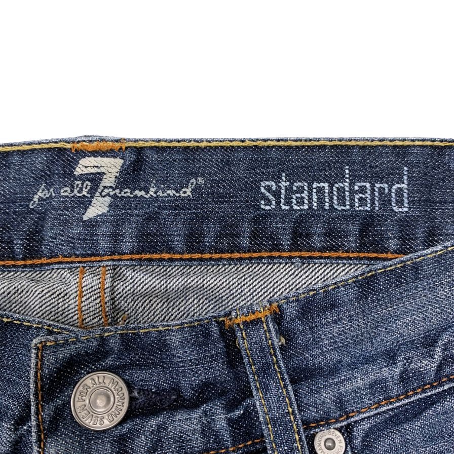 セブンフォーオールマンカインド デニムパンツ スタンダード ブルー サイズ31 ブルー 7 for all mankind 【AFB1】