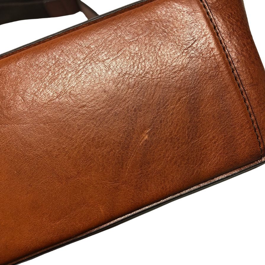 ココマイスター ショルダーバッグ マットーネ ラージショルダー ビターチョコ ブラウン COCOMEISTER Mattone Large Shoulder【AFE5】
