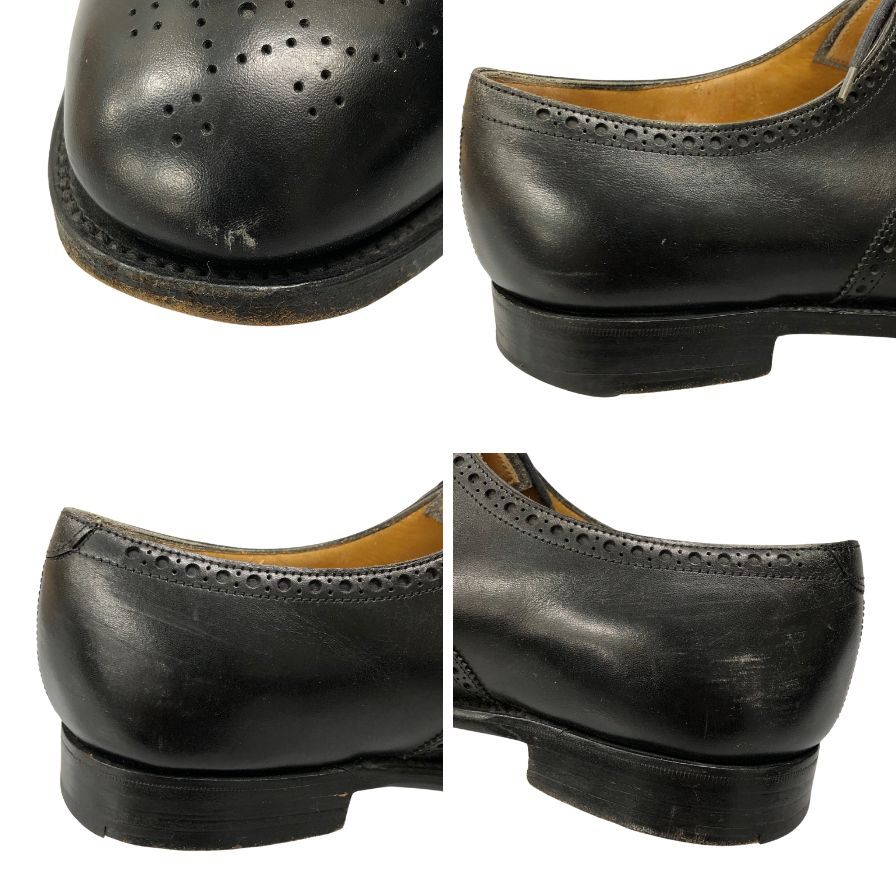 ジョンロブ レザーシューズ セイモア 8695ラスト 8Eサイズ メンズ ブラック JOHN LOBB SEYMOUR ビジネスシューズ 約27.5cm【LA】【中古】