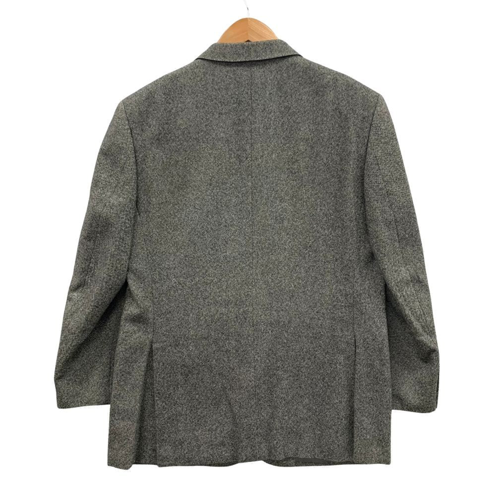 美品◆アクアスキュータム 96AB5 テーラードジャケット カシミヤ グレー メンズ サイズ3F Aquascutum 【AFA6】