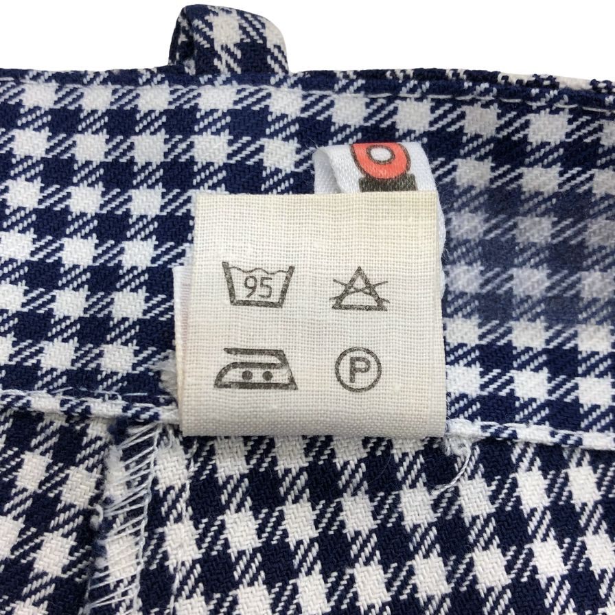 ユーロヴィンテージ シェフパンツ ハウンドトゥース ネイビー ホワイト メンズ サイズ48 Euro vintage 【AFB19】