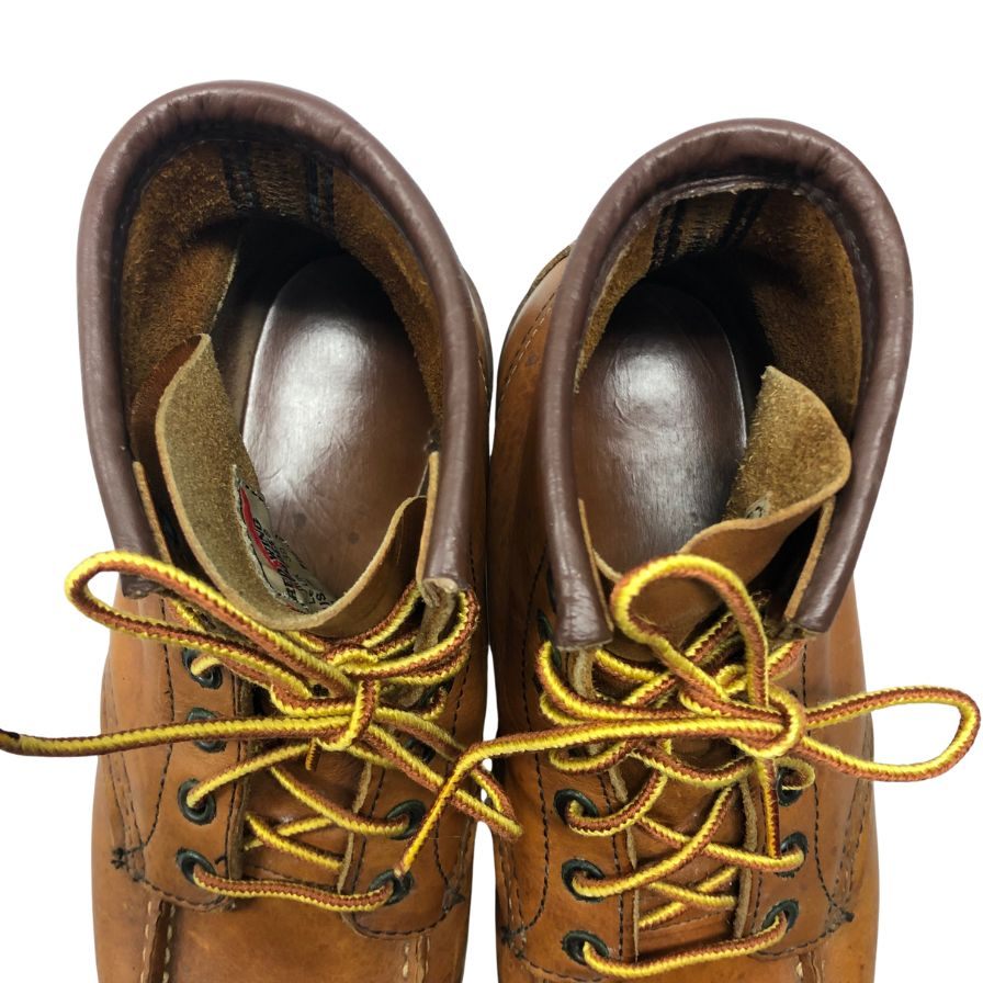 レッドウィング ブーツ アイリッシュセッター 羽根タグ USA製 875 サイズUS7 メンズ ブラウン RED WING 約25.0cm【AFC28】