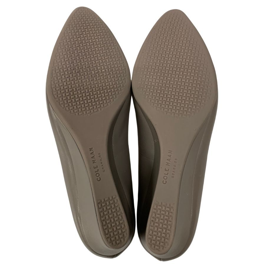 コールハーン パンプス グランド アンビション ウェッジ 55MM W15849 レザー グレー レディース サイズ6.5B COLE HAAN GRND AMBTN WEG 55MM 約23.5cm【AFD13】