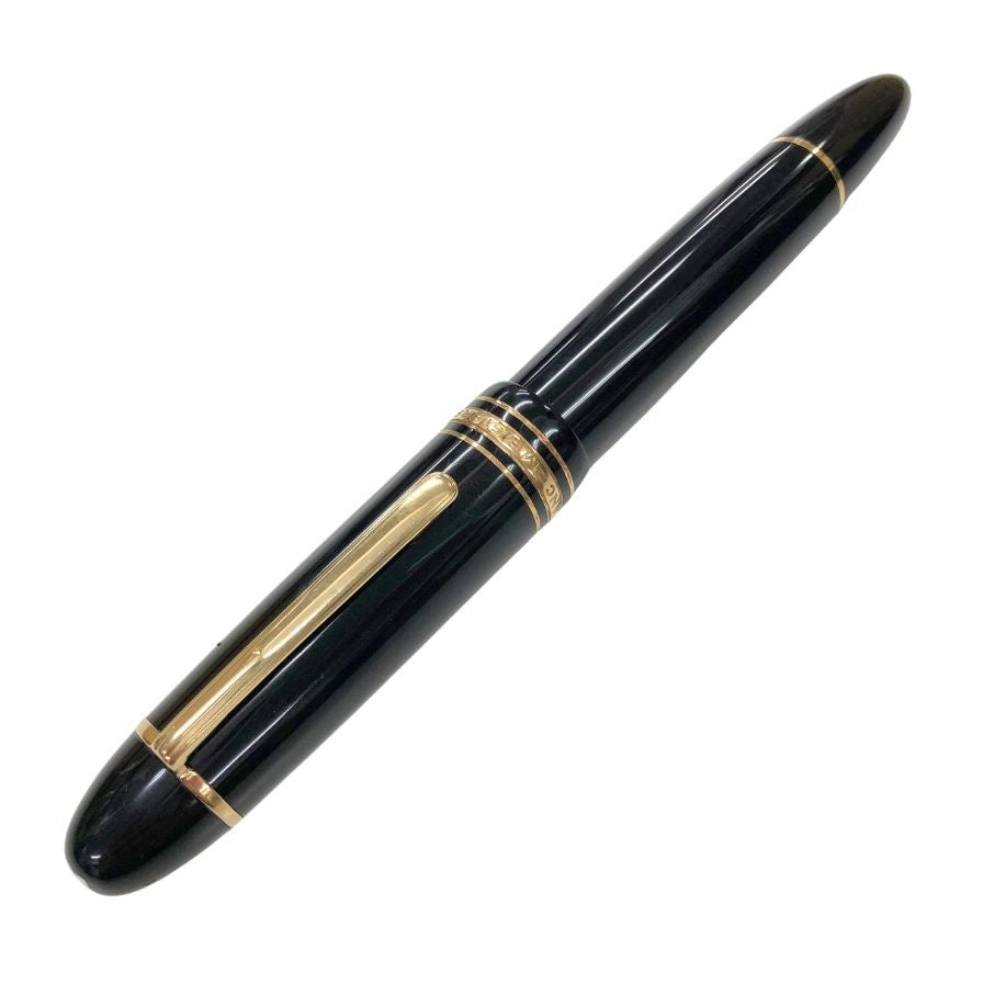 モンブラン 万年筆 マイスターシュテュック No.149 ペン先14K-585 4810 ブラック×ゴールド MONTBLANC【AFI12】