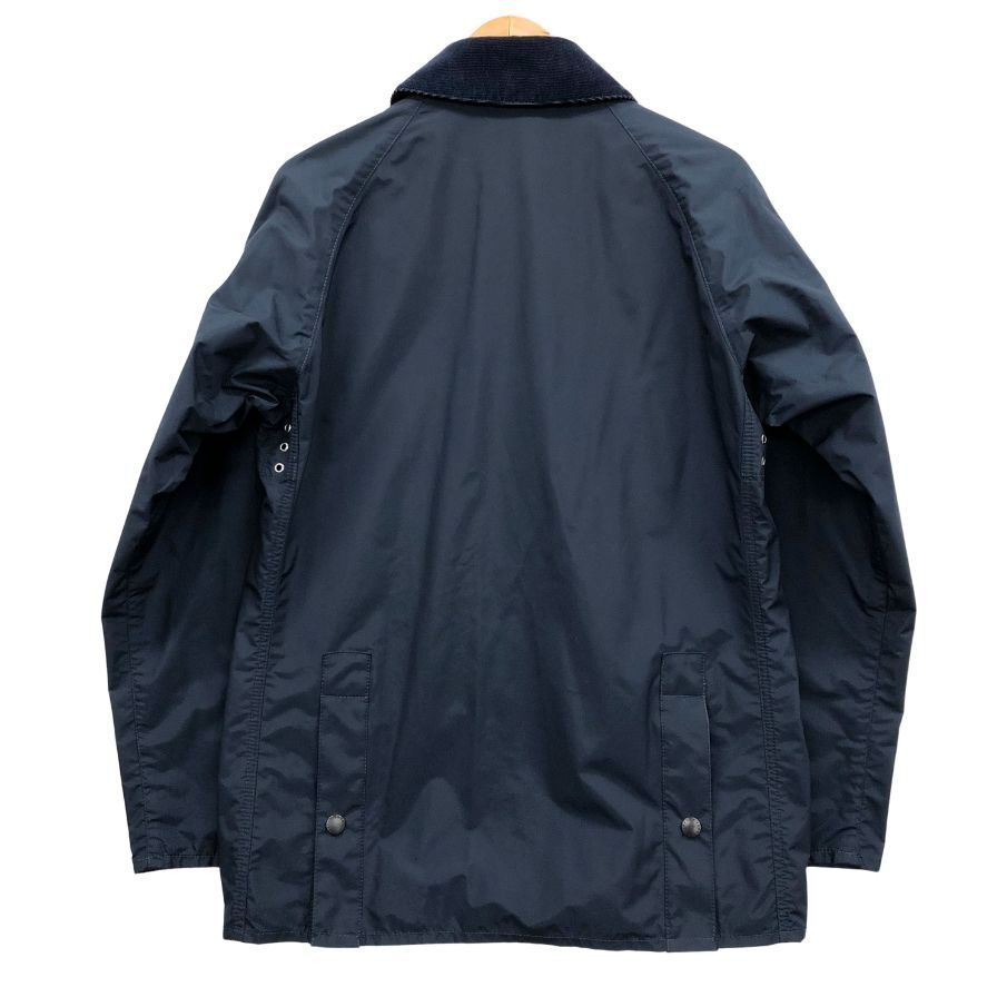 中古◆バブアー サウスシールド ナイロンビューフォート ノンオイル ジャケット 1501057 メンズ L ネイビー Barbour 【AFB32】