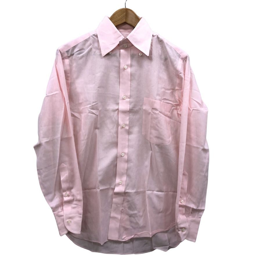 極美品◆ルチアーノ ロンバルディ シャツ コットン イタリア製 ピンク系 サイズ39 メンズ Luciano Lombardi 【AFB45】