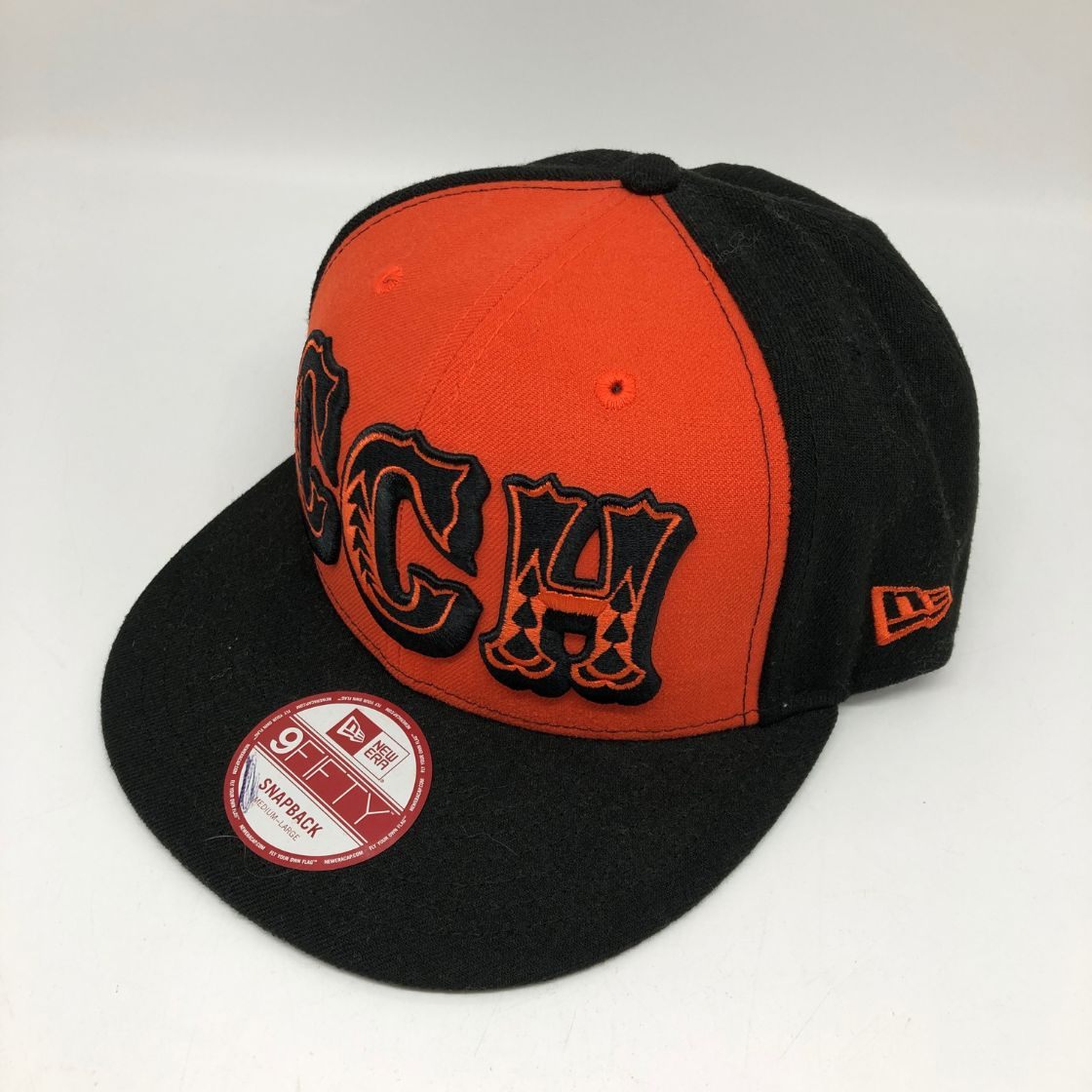 キャップ ニューエラ 9フィフティー/サイクルシティハワイ オレンジ/ブラック NEW ERA 9 FIFTY Cycle City Hawaii【AFI21】