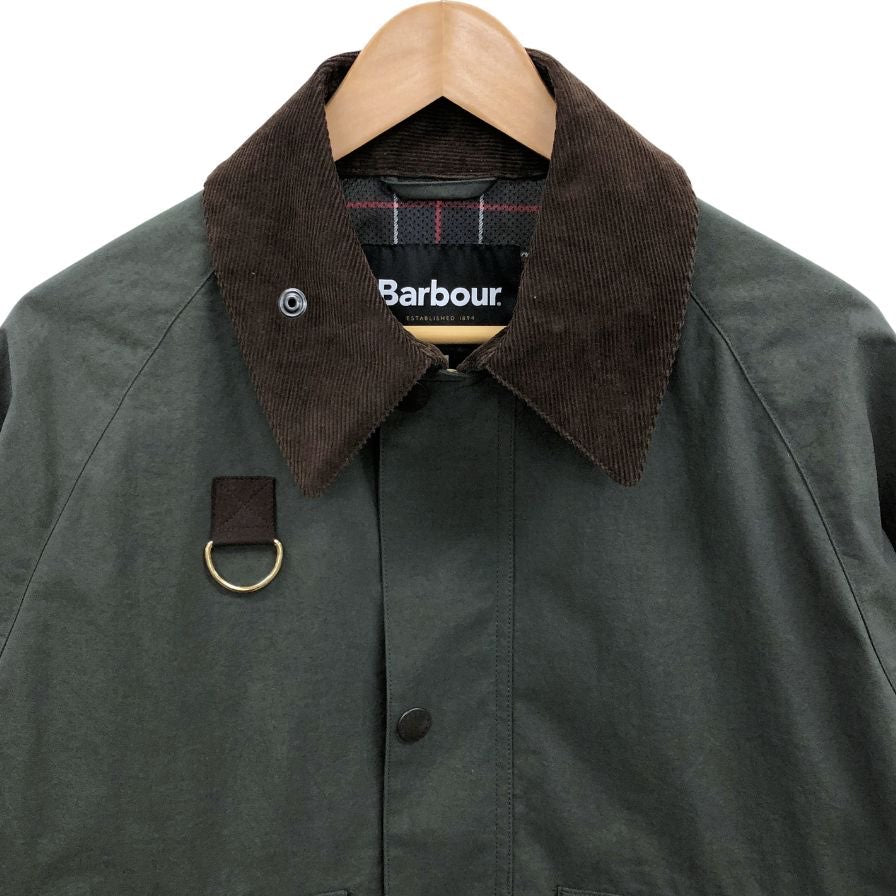 極美品◆バブアー ジャーナルスタンダード ブルゾン スペイ メンズ Mサイズ カーキ BARBOUR JOURNAL STANDARD SPEY 【AFB5】