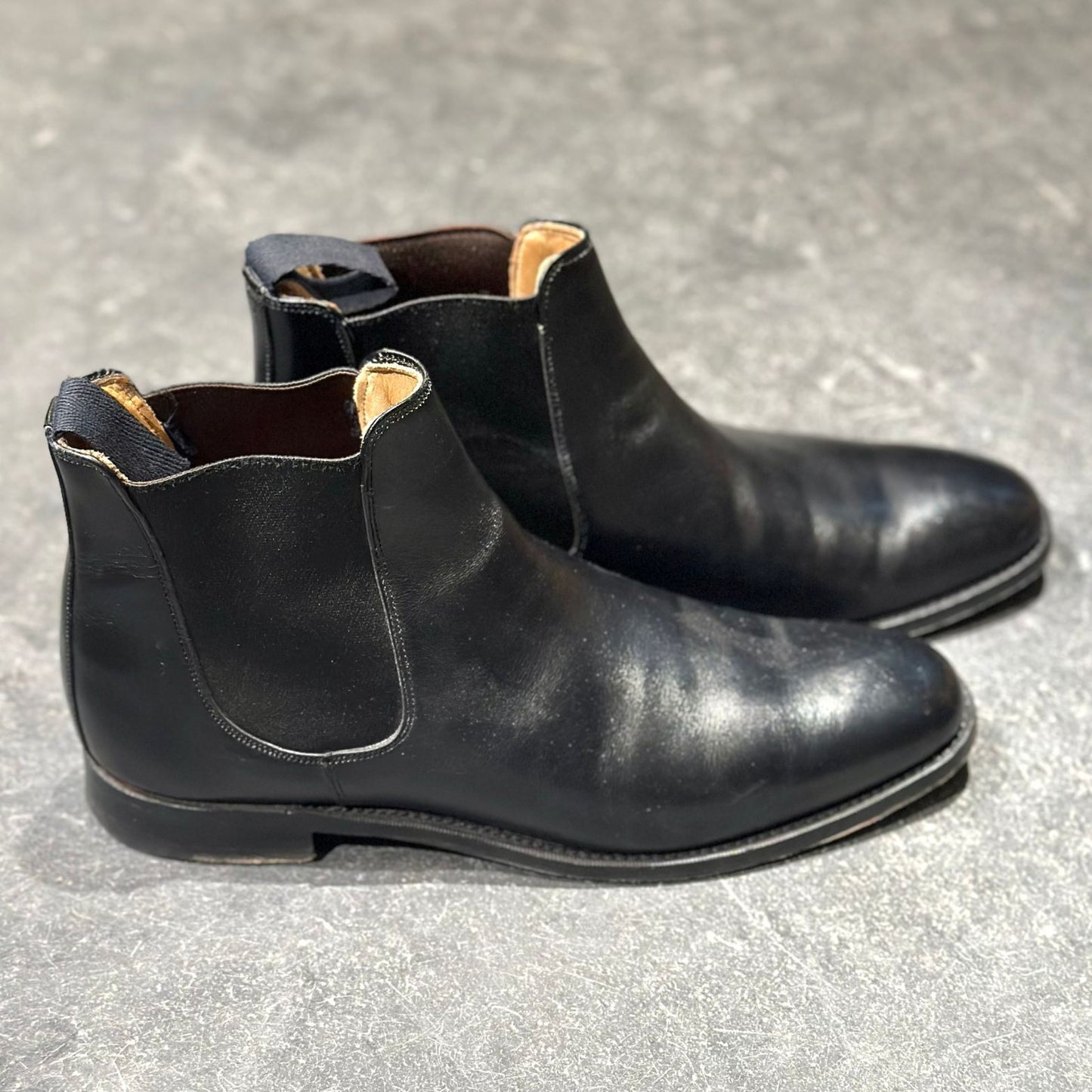 ロイドフットウェア サイドゴアブーツ M7242 ブラック サイズUK8 Lloyd Footwear ブーツ 約26.5cm【LA】【中古】