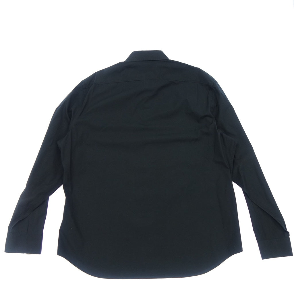 美品◆バーバリー ブリット シャツ ロングスリーブ XXL ブラック BURBERRY BRIT【AFB14】