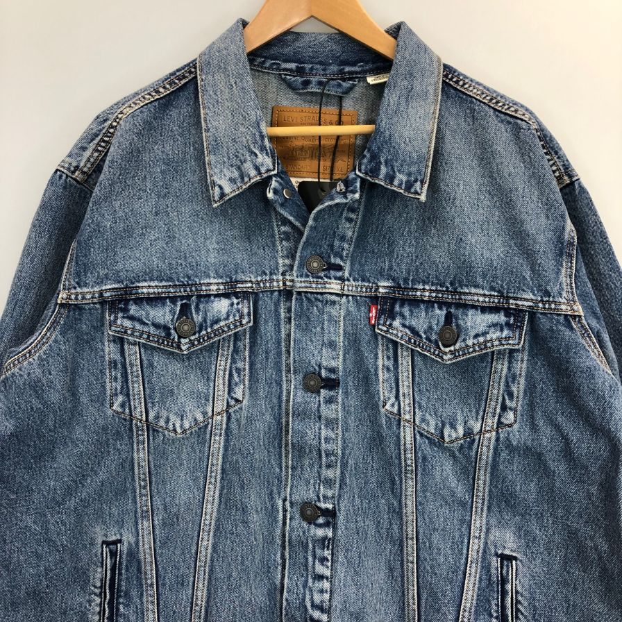 新品同様◆リーバイスプレミアム デニムジャケット S110784 メンズ サイズXL インディゴ LEVI'S PREMIUM 【AFB36】