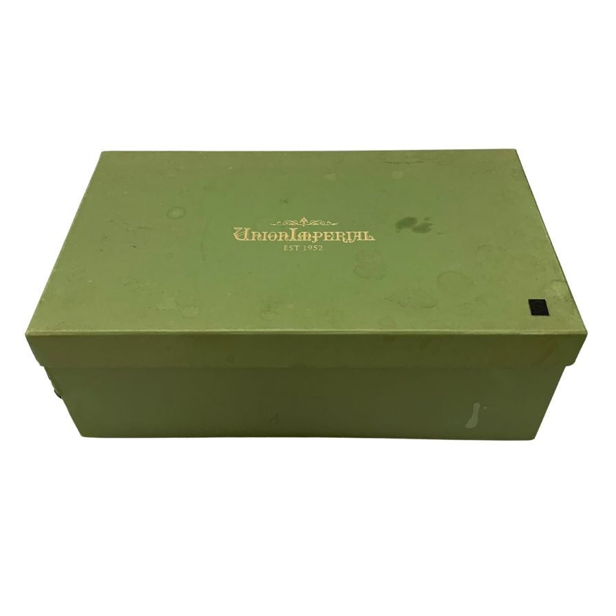 美品◆ユニオンインペリアル レザーシューズ ストレートチップ U1708 メンズ ブラック サイズ8.5EEE Union Imperial【AFD1】