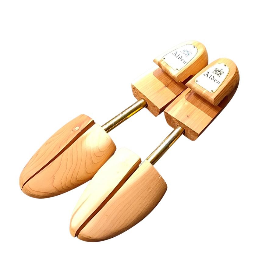 オールデン レザーシューズ パンチドキャップトゥ 9015 コードバン ダークバーガンディ メンズ サイズUS7.5E ALDEN ビジネスシューズ 約25.5cm【LA】【中古】